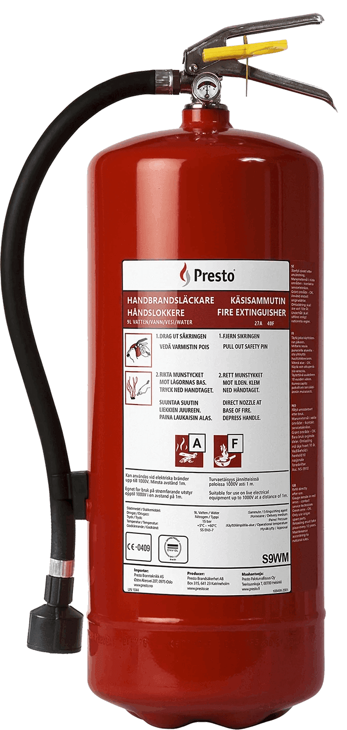 Presto Vattensläckare