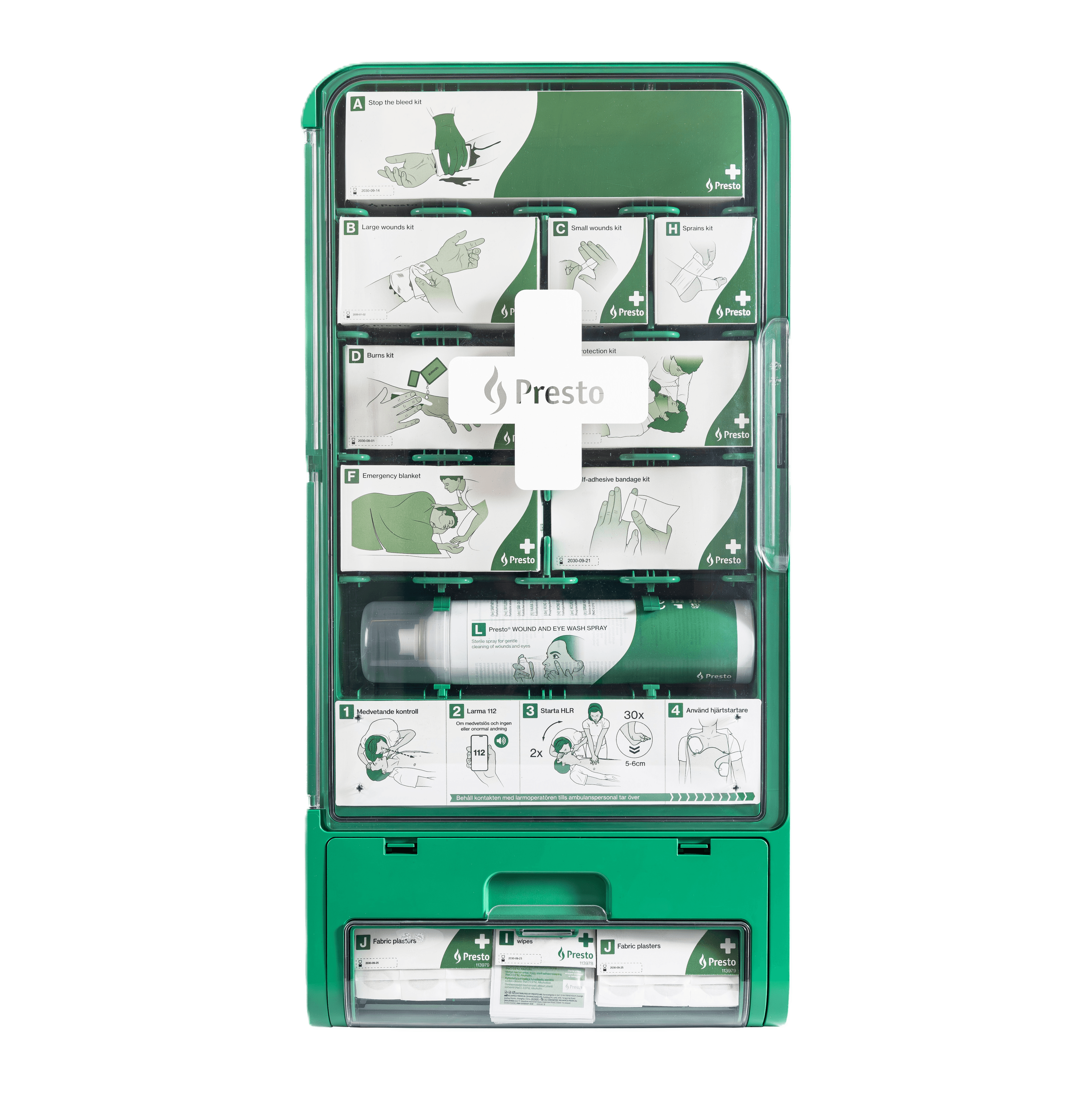 Presto Första Hjälpen-station