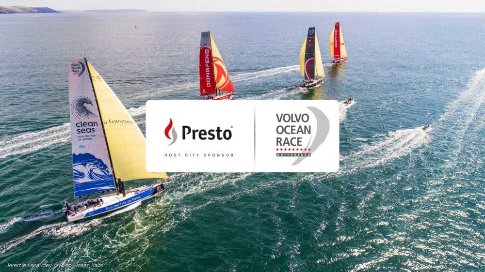 Tryggt och förberett för upplevelser i världsklass – Presto är Official Supplier till Volvo Ocean Race stoppet i Göteborg